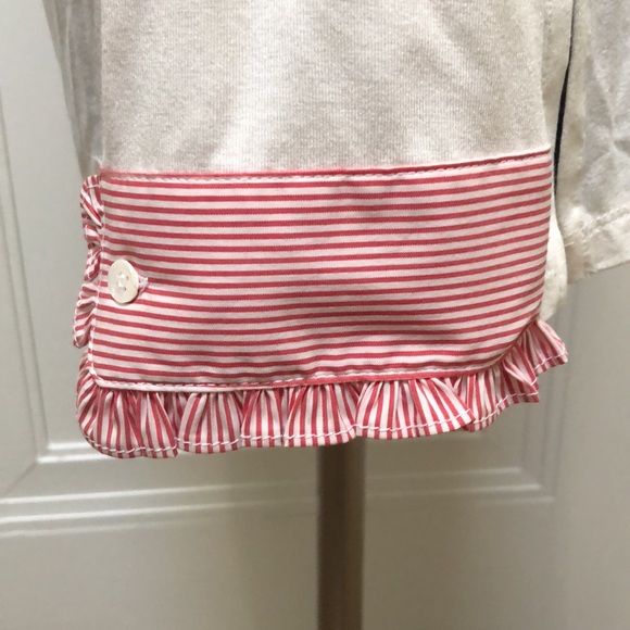 BCBG MAXAZRIA White Long Sleeve Shirt M NWT - Picture 8 of 15